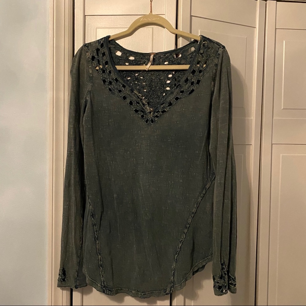 Free People Long Sleeve Top